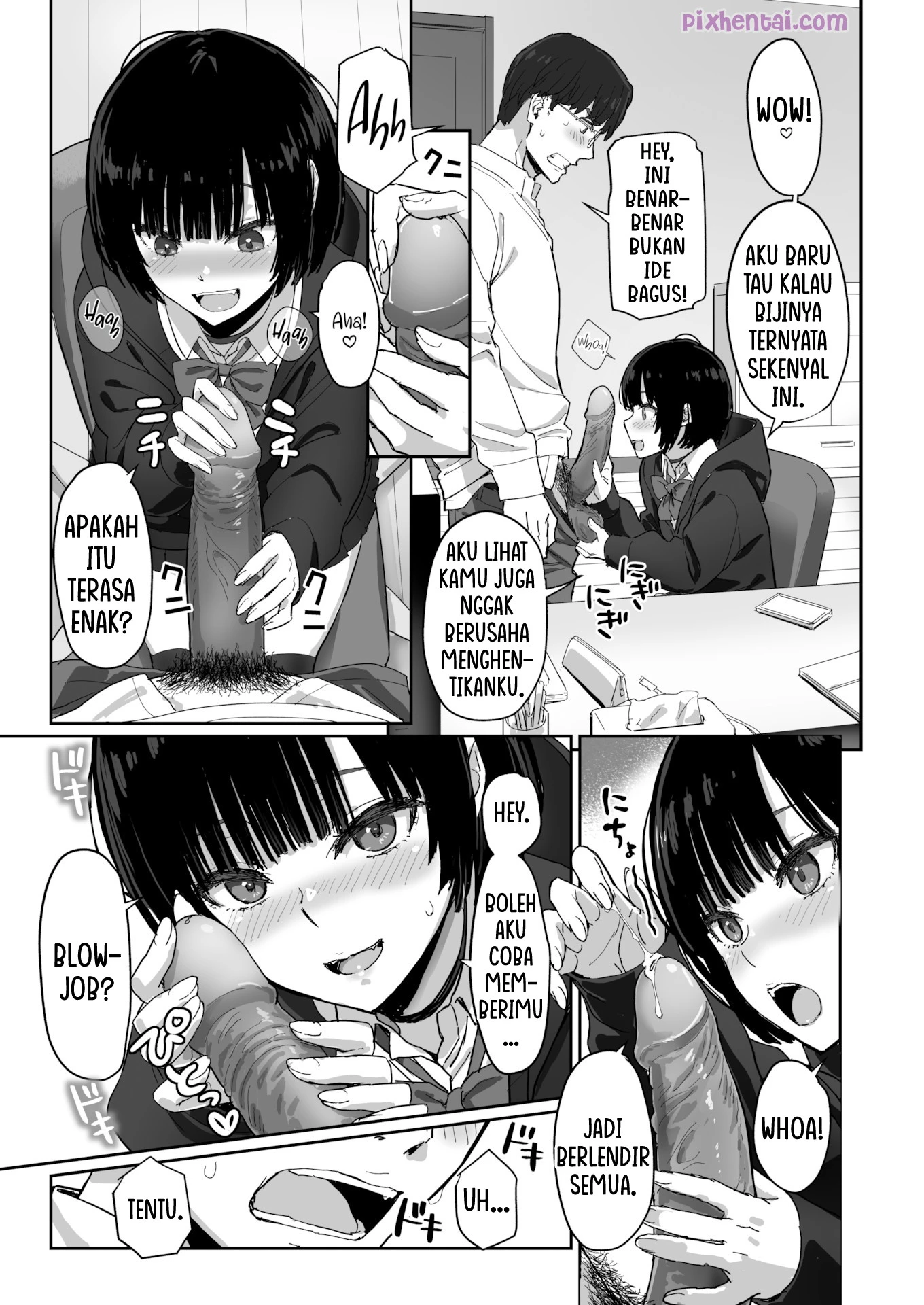 Komik hentai xxx manga sex bokep BenKyou toka Shinakute MO 13